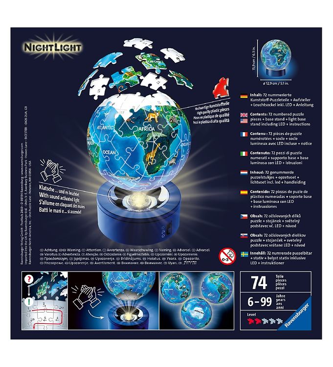 Ravensburger 3d best sale globe