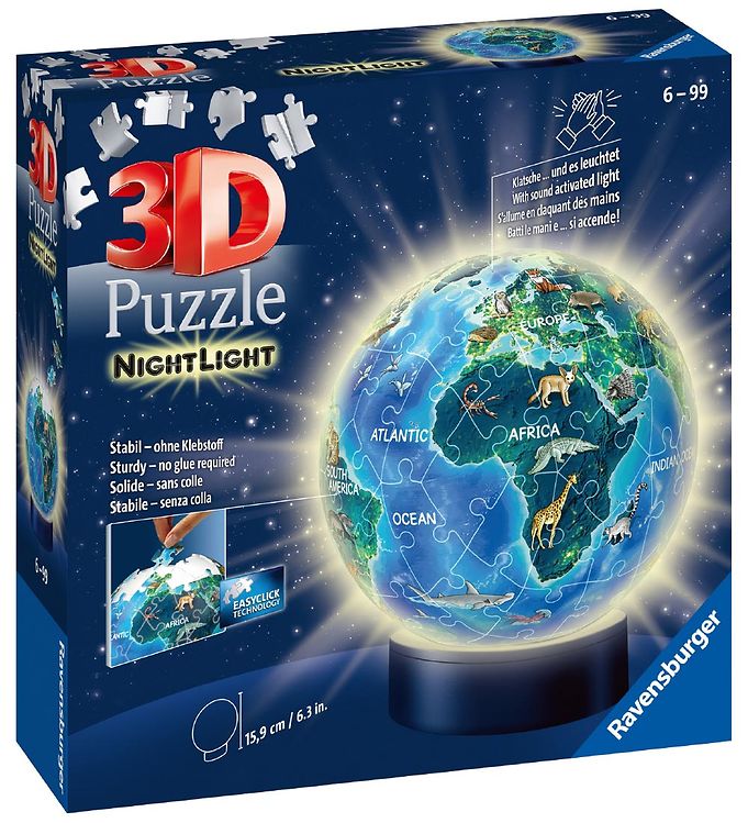 Ravensburger Children's World Globe 3D Puzzle – The Puzzle Collections