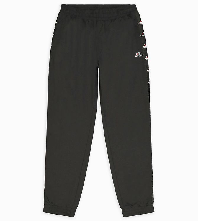 Champion Fashion Trousers - Black w. Logo » Cheap Delivery