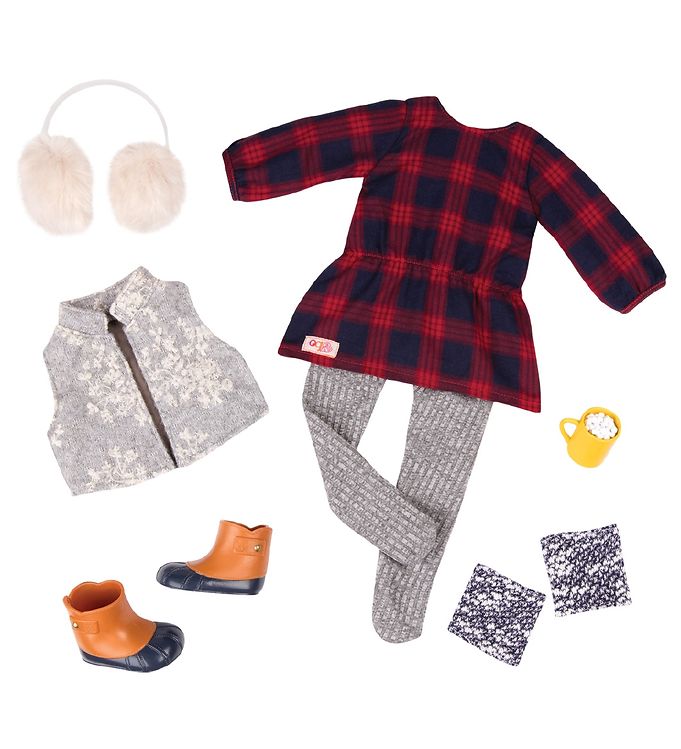 Our Generation Doll Clothing Deluxe Winter Set w. Earmuffs