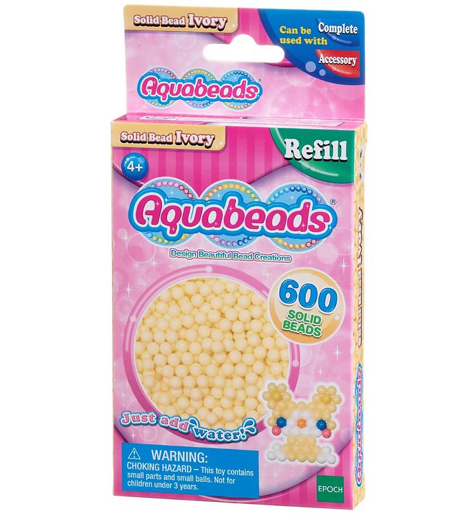 Aquabeads Beads - 600 pcs - Ivory » Fast Shipping » Kids Fashion