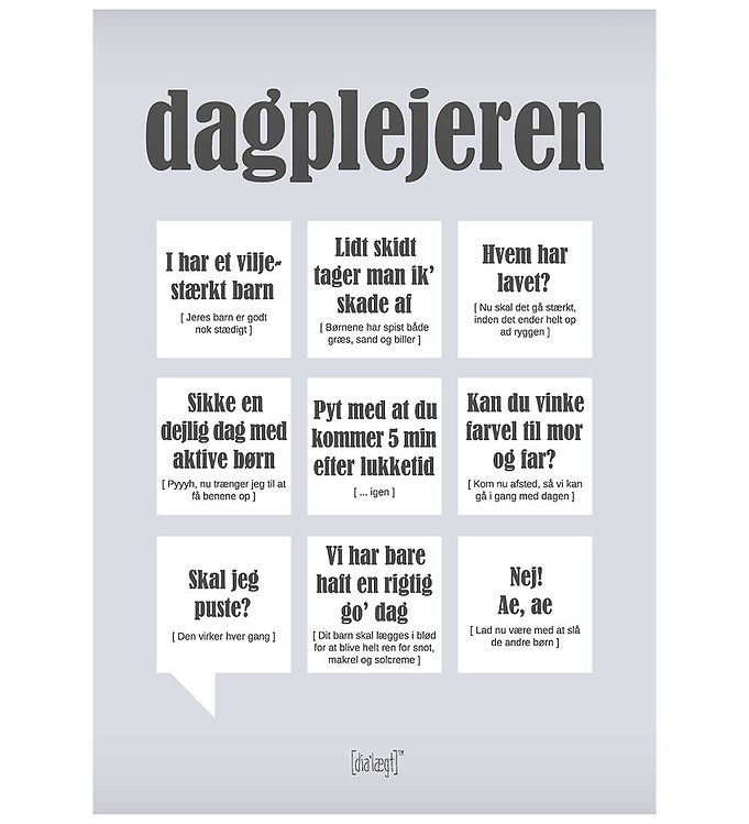 Dialægt Poster 30x42 - » New Products Every