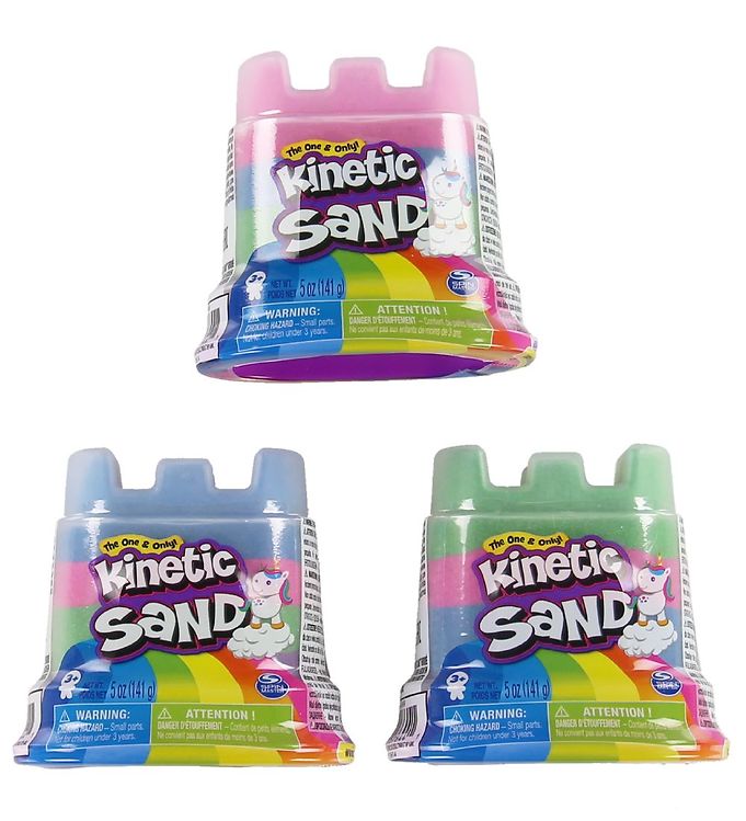 Kinetic Sand, Moule simple Licorne arc-en-ciel de 141 g