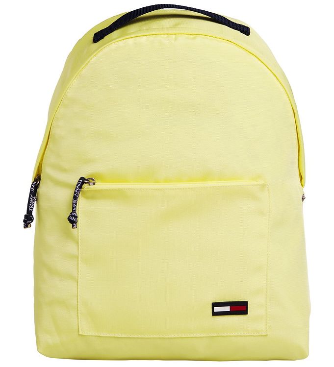 yellow tommy hilfiger backpack