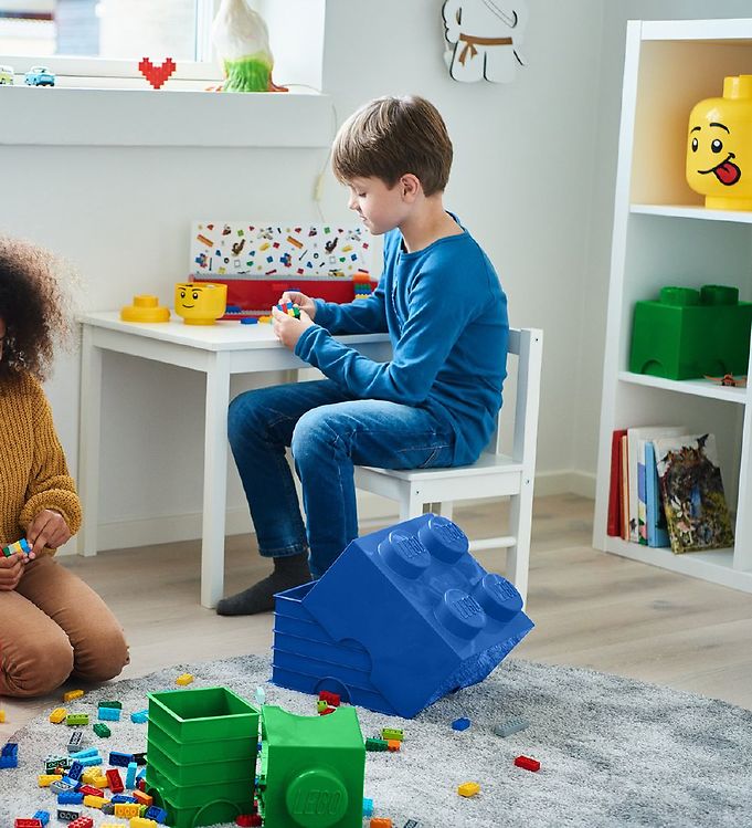 LEGO® Storage Boîte de rangement - Mini - Tête - 10 cm - Garçon