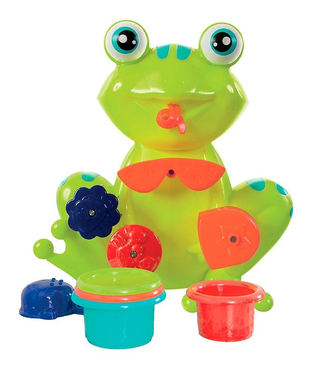 Ludi Bath Toy - Frog w. Buckets » Quick Shipping » Kids Fashion