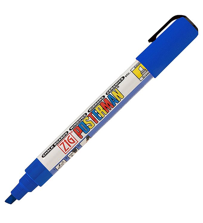 dubbellaag Diplomatie zoon Zig Marker - Waterproof - 6 mm - Blue - New products every day