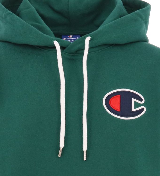 Champion Fashion Hoodie - Dark Green Logo » Fast Shipping