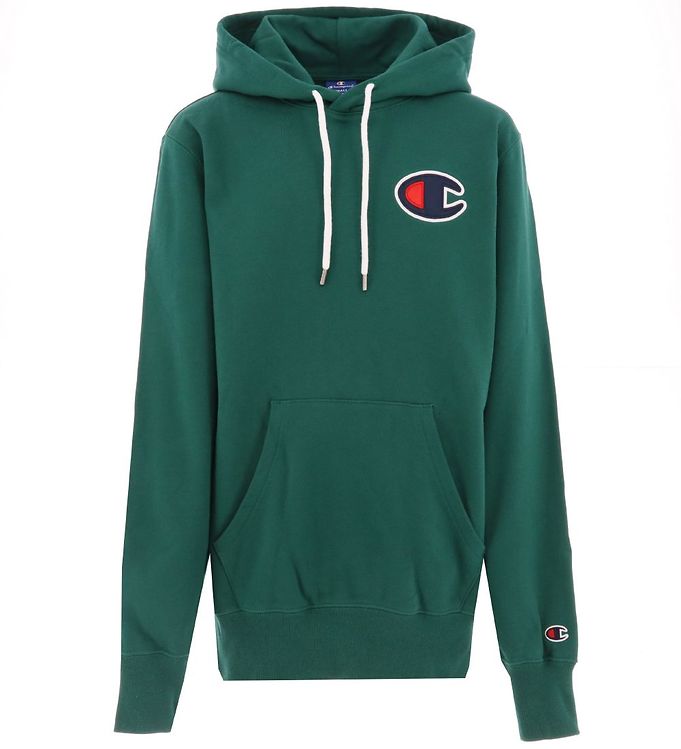 Champion Fashion Hoodie - Dark Green Logo » Fast Shipping