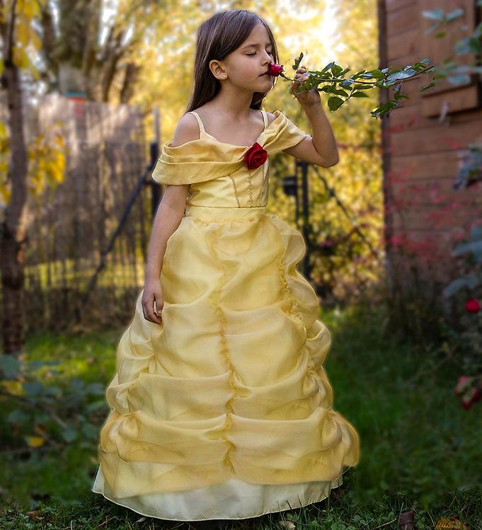 Belle Dress / Disney Princess Dress Beauty and the Beast Belle Costume / Yellow  Dress / Ball Gown for Toddler, Child, Girl Princess Costume - Etsy