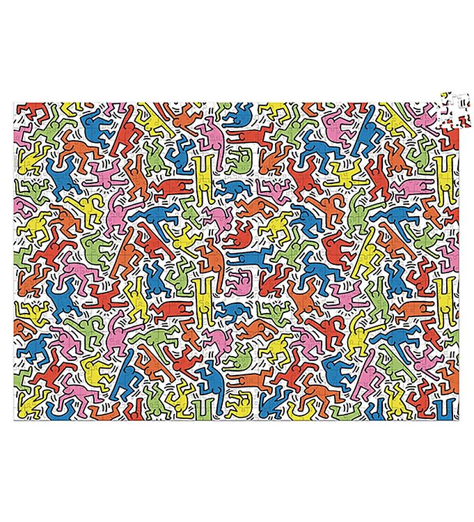 Verzamelen poll repetitie Vilac Puzzel - 1000 Bakstenen - Keith Haring » 30 dagen retour