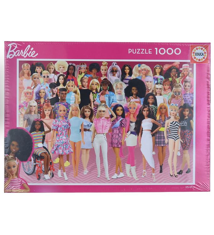 Educa Puzzle Game - Barbie - 1000 Bricks » Quick Shipping