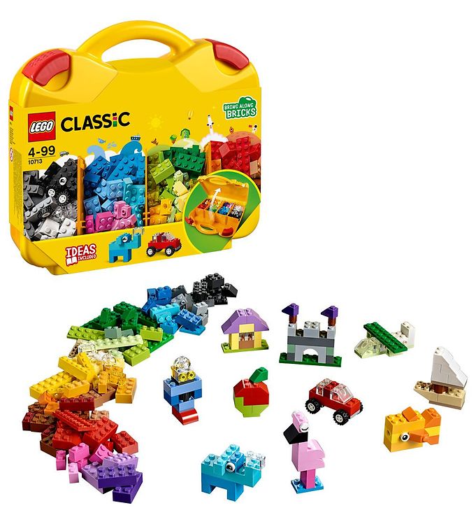 Lego Classic Bring Along Bricks in Suitcase #10713-213 Pieces in Suitcase NEW 