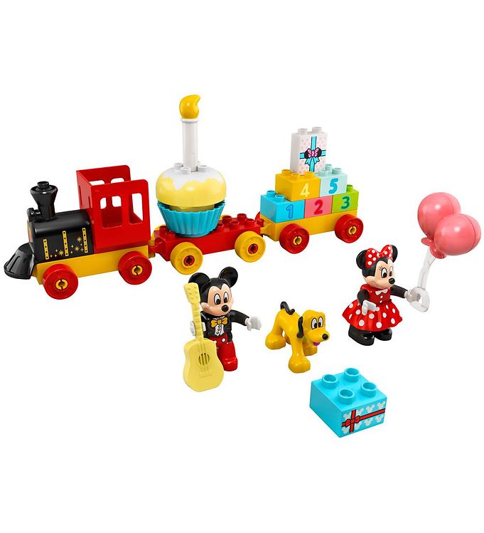 LEGO® DUPLO Disney - Le train d'anniversaire de Mickey et Minnie