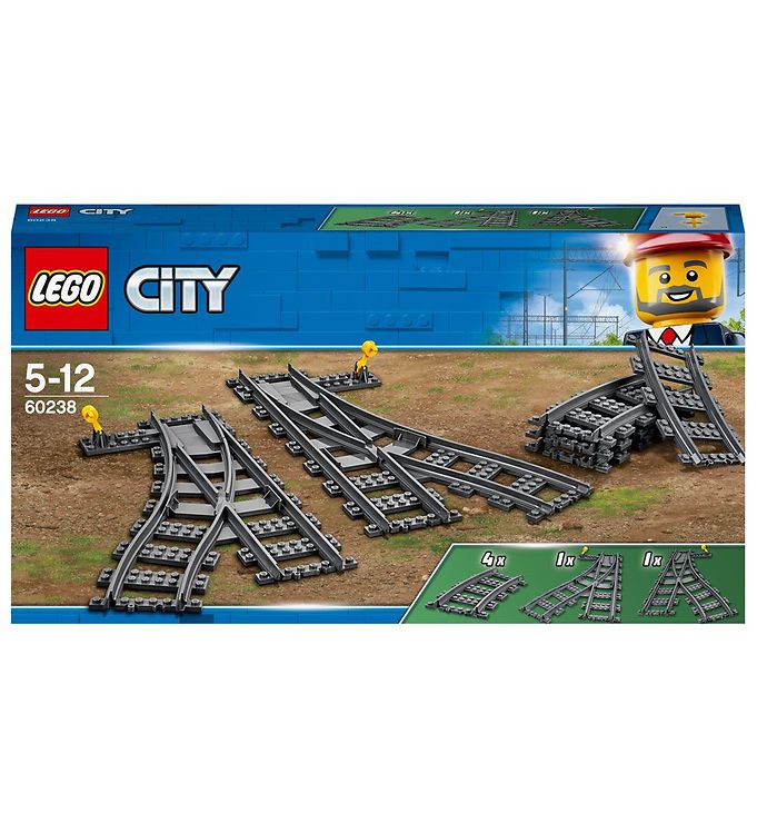 LEGO City - Switch Tracks 60238 - 8 Parts » New Styles Every Day