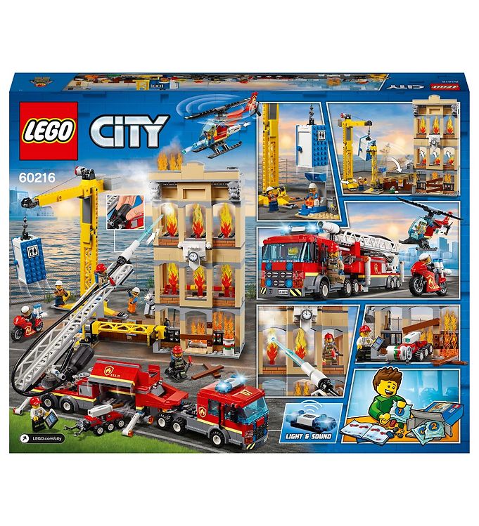 Lego City Downtown Fire Brigade 943 Dele