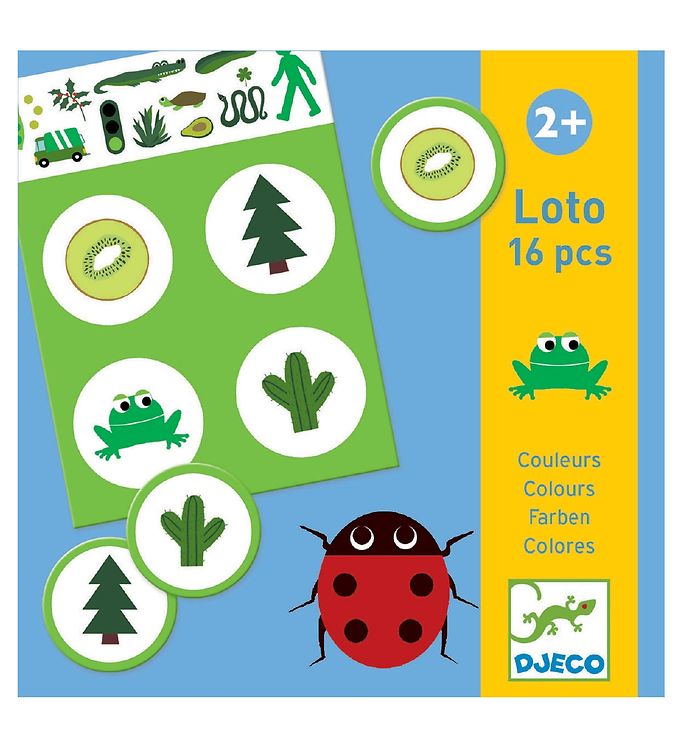 Djeco animal lotto minifrog from 3 to 6 years 