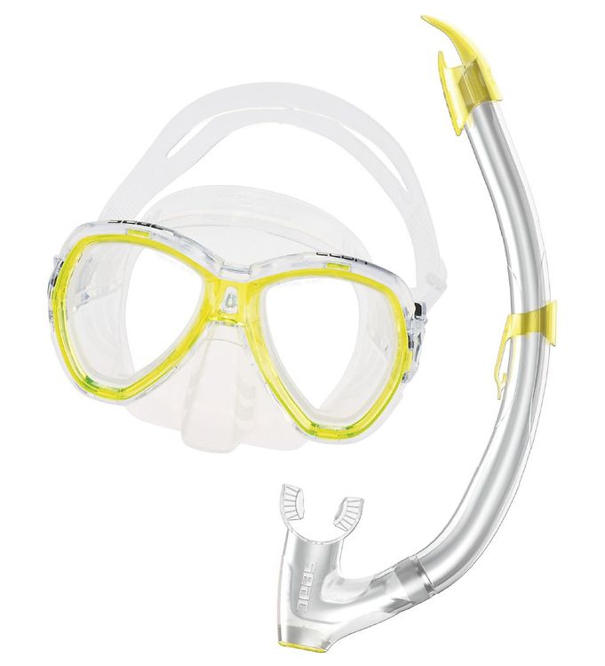 SEAC Junior Elba Snorkeling and Swimming Soft Silicon Mask two lenses MD S/R RED 