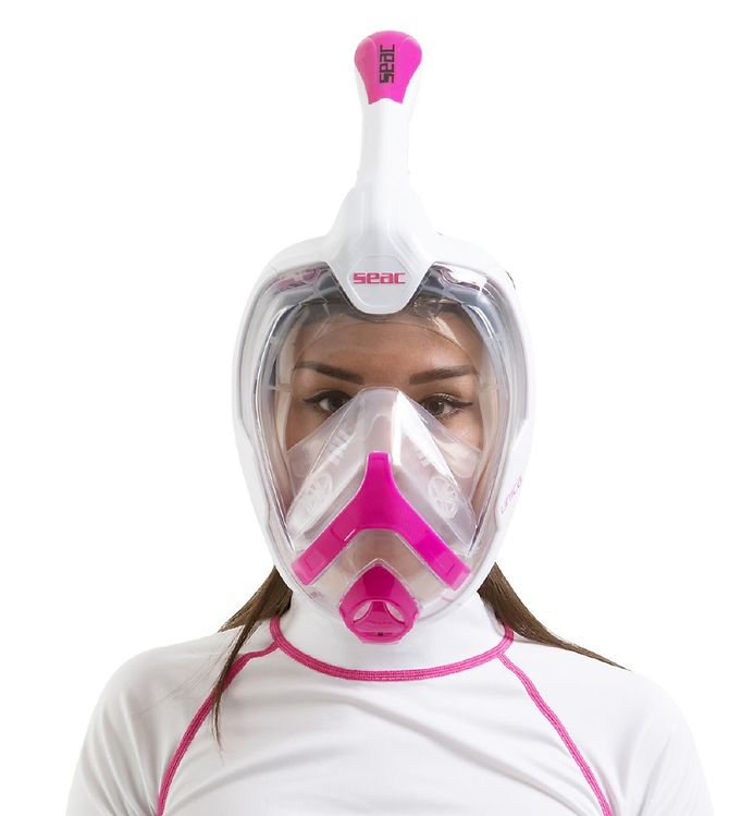 Seac Snorkel - Unica - White/Pink » Shipping