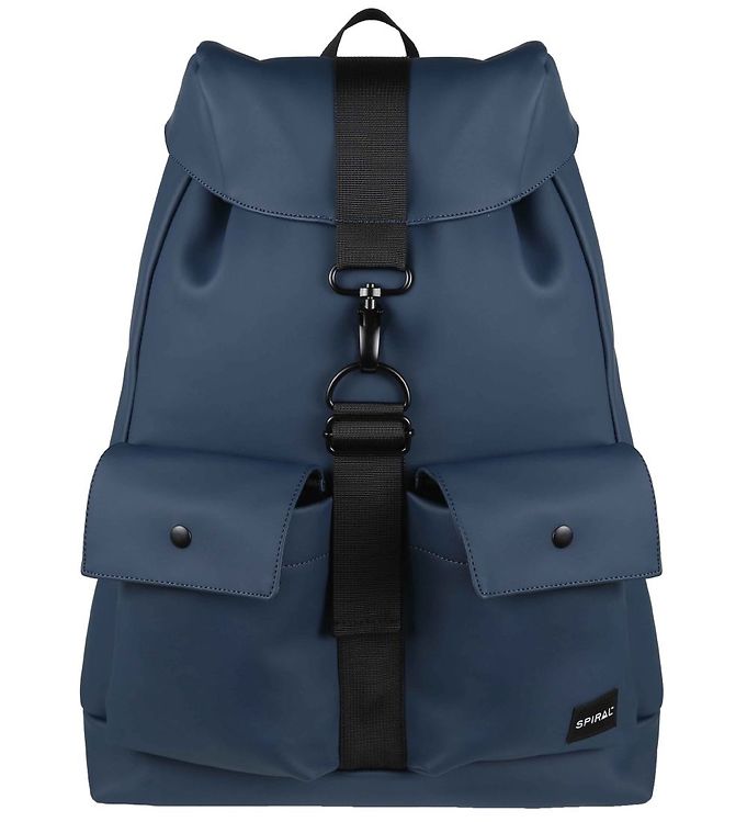 Spiral Backpack - Hampstead - PU - Navy » Always Cheap Delivery