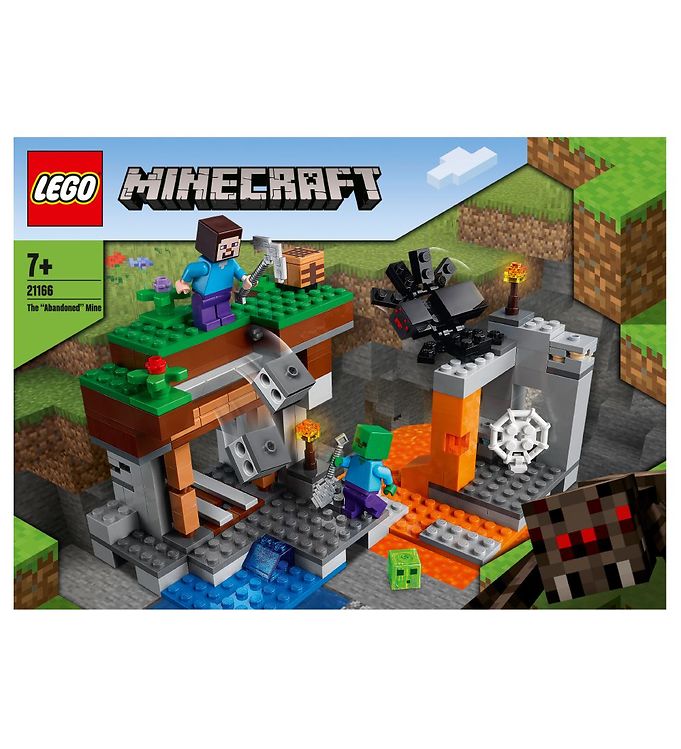 Lego Minecraft A Mina Abandonada 248 Peças - LEGO 21166 - Fabrica da Alegria