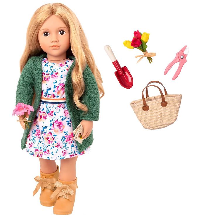 Our Doll - 46 cm - Sage With Garden Accessories