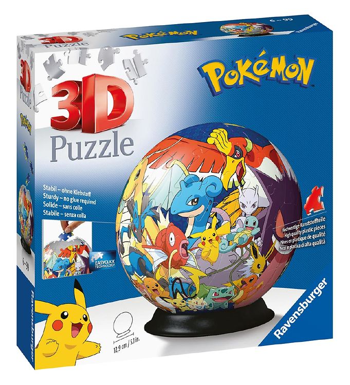 Ravensburger 3D Puzzle Game - 73 Bricks - Pokémon » Kids Fashion