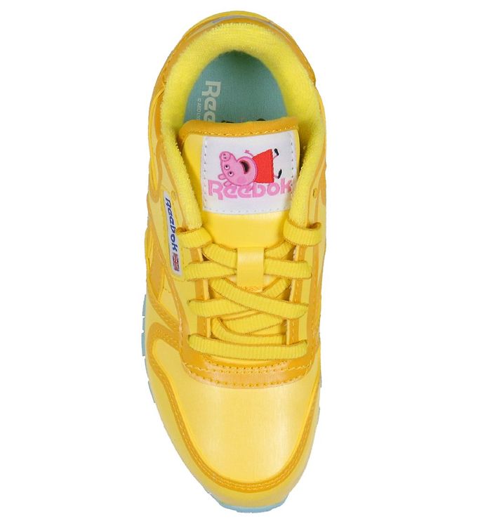 reebok classic high tops yellow