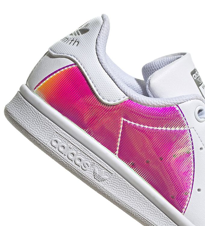 Briesje bevestig alstublieft Schildknaap adidas Originals Shoe - Stan Smith J - Cloud White/Super Cool Tr