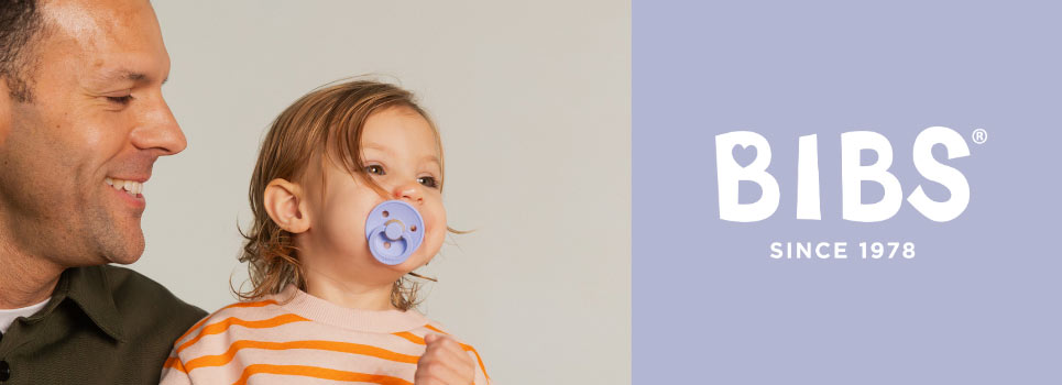 BIBS pacifiers - Size 1, 2 and 3