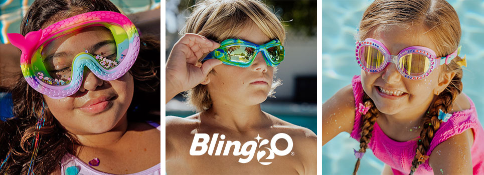 Bling2o diving masks and swim goggles