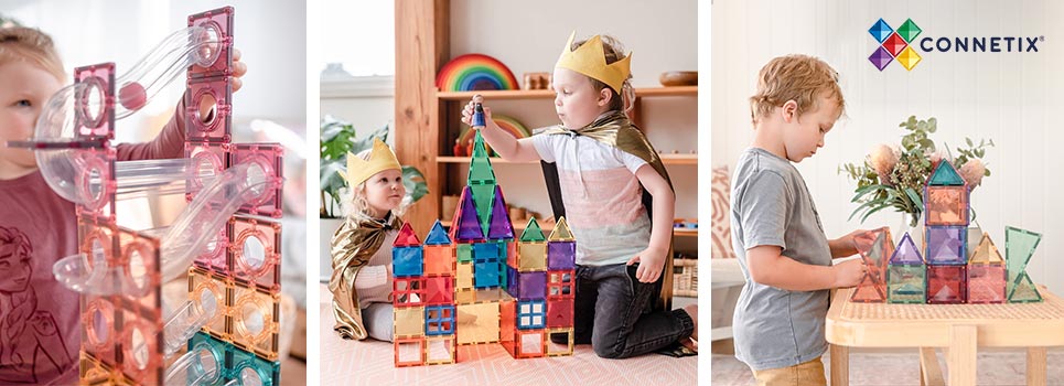 Connetix magneetsets voor kinderen