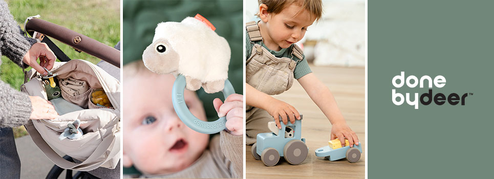 Done by Deer activity play mats, baby nests, changing bags