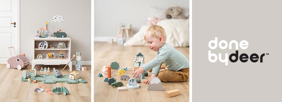 Done by Deer activity play mats, baby nests, changing bags