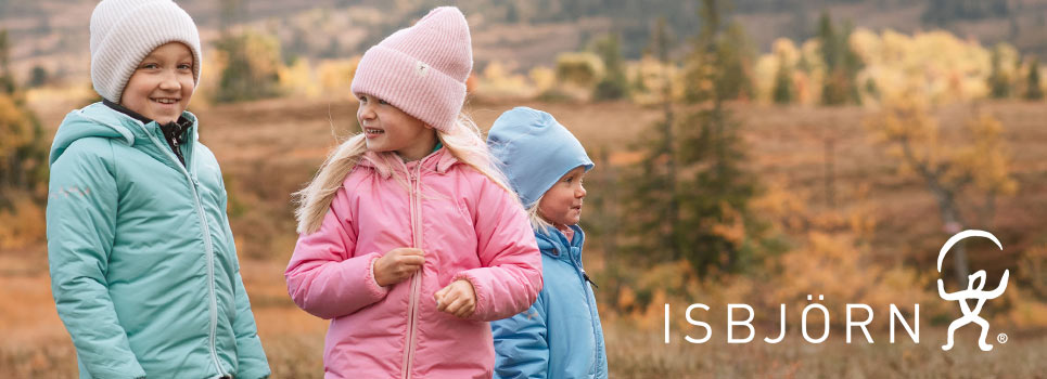 Isbjörn of Sweden outerwear, beanies etc.