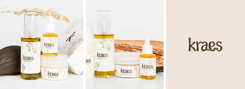 Kraes baby bath, balm creams etc.