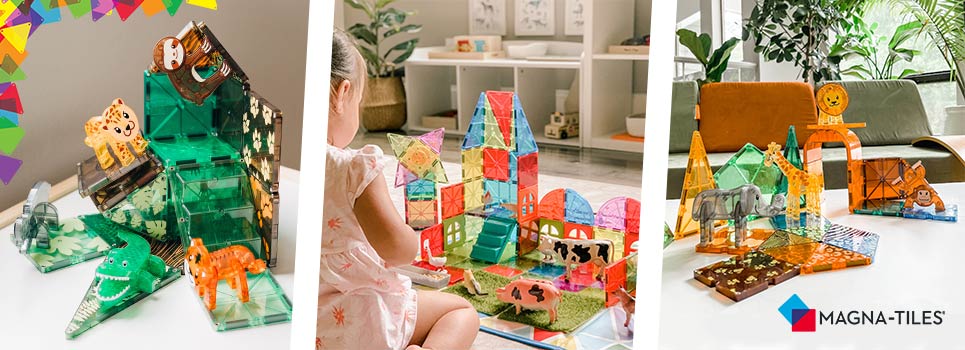 Magna-Tiles magnetic tiles toys for kids