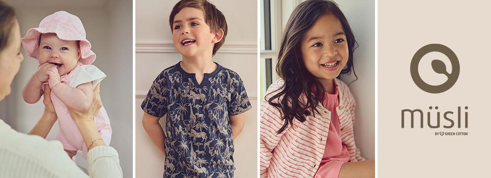 Müsli by Green Cotton clothing for kids