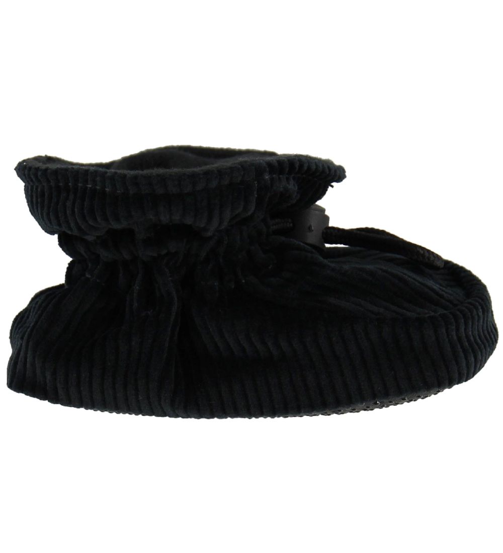Melton Corduroy Shoes - Black