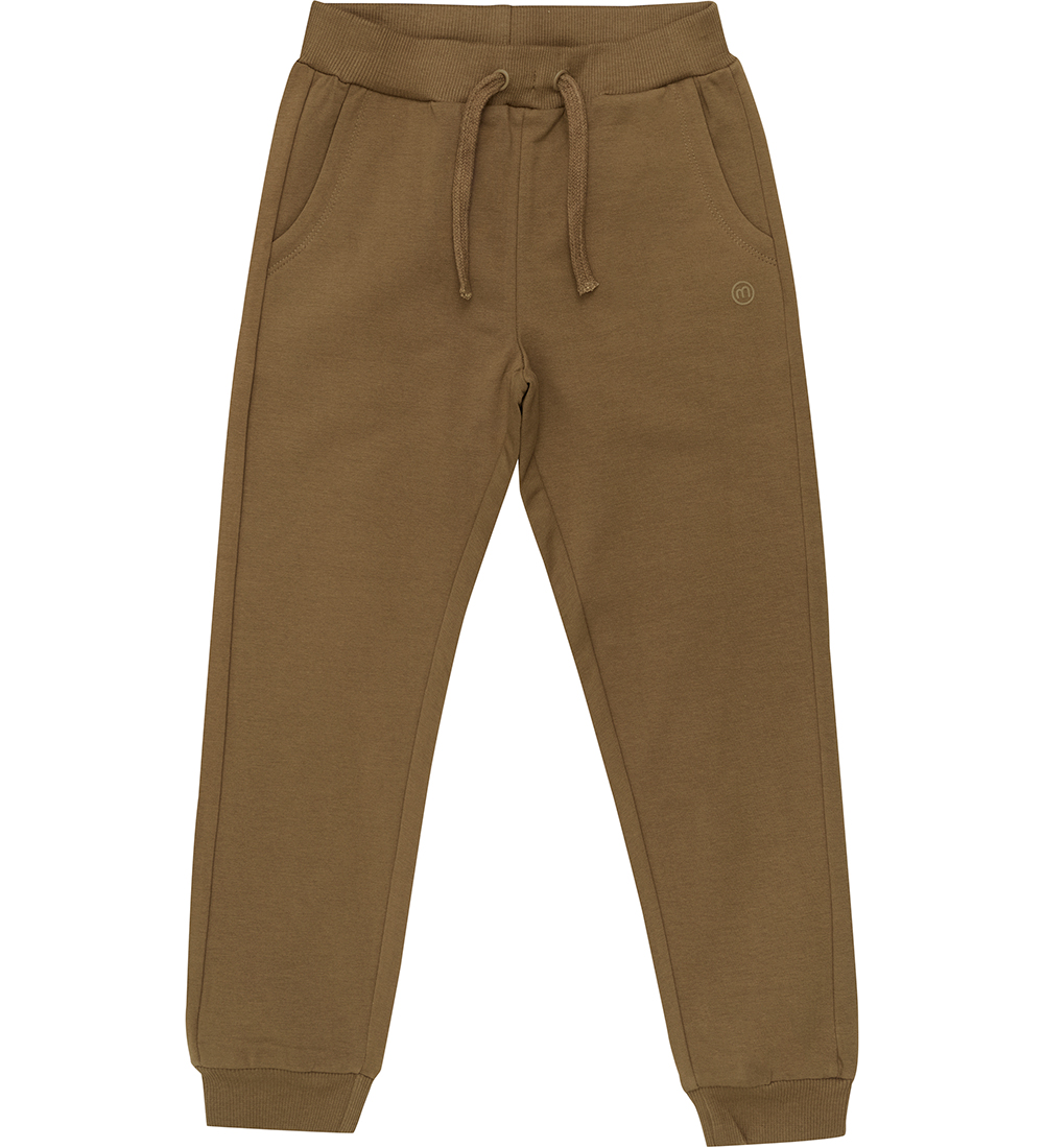 Minymo Sweatpants - 2-Pack - Sepia/Navy