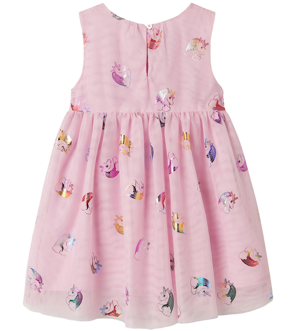 Name It Dress - NmfVabos - Corsage w. Unicorns
