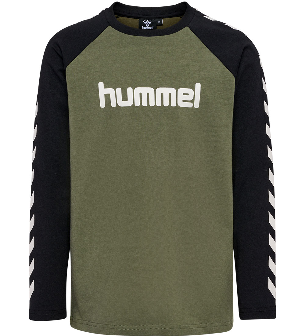 Hummel Blússa - hmlBOYS - Dusty Olive
