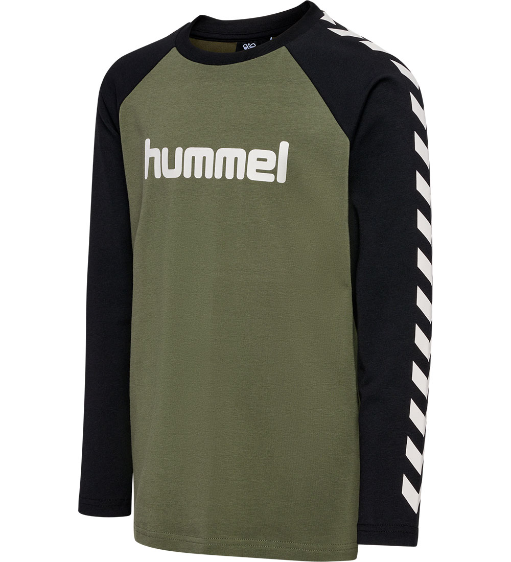 Hummel Blússa - hmlBOYS - Dusty Olive