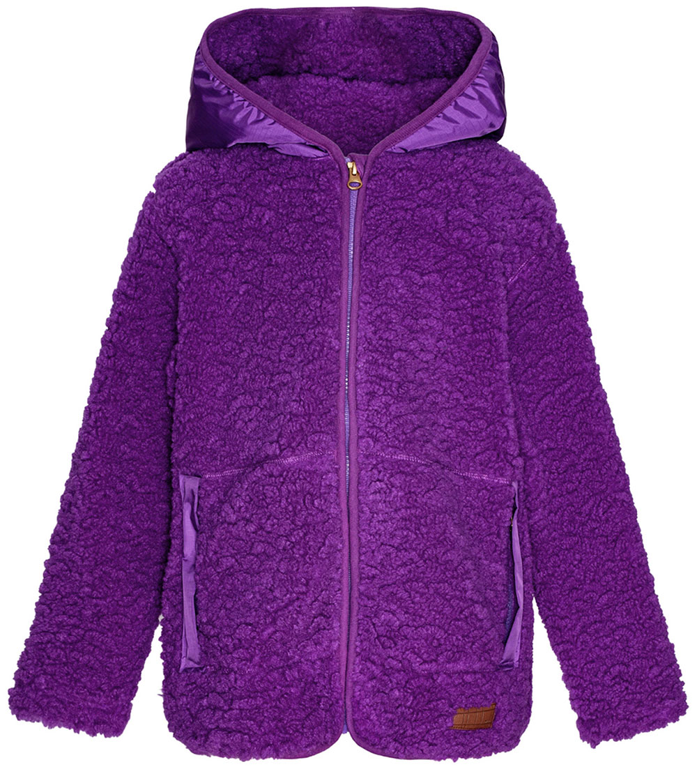 Molo Fleece Jacket - Teddy - Uberto - Warm Purple