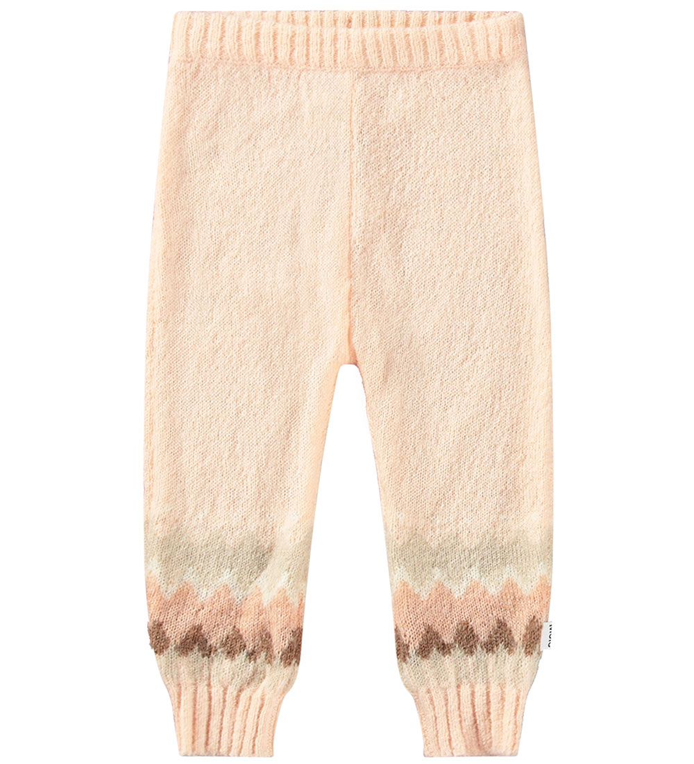 Molo Trousers - Wool - Signy - Petal Blush