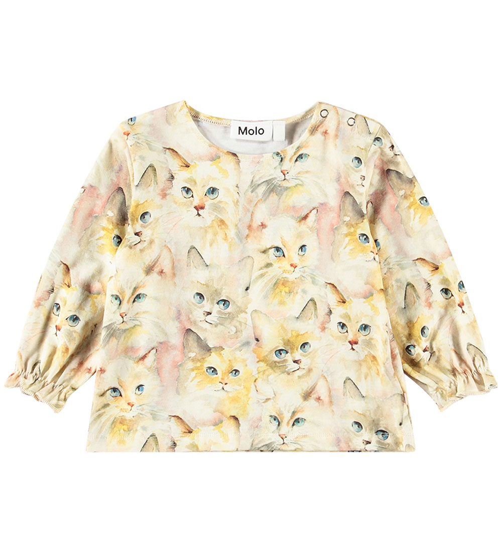 Molo Blouse - Elina - Aquarelle Cats