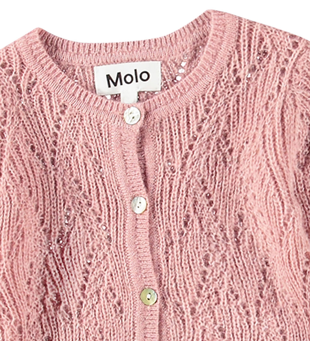 Molo Cardigan - Wool - Gilli - Petal Blush