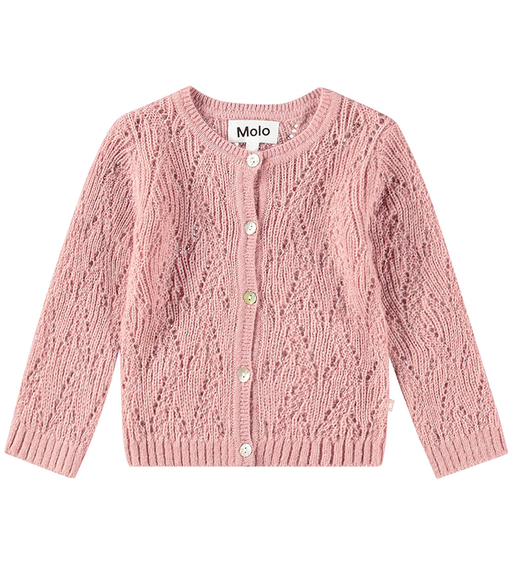 Molo Cardigan - Wool - Gilli - Petal Blush