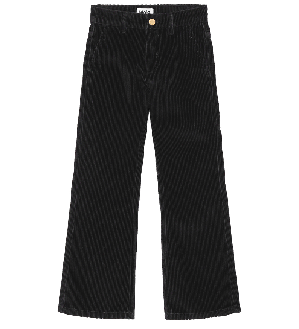 Molo Corduroy Trousers - Aida - Black