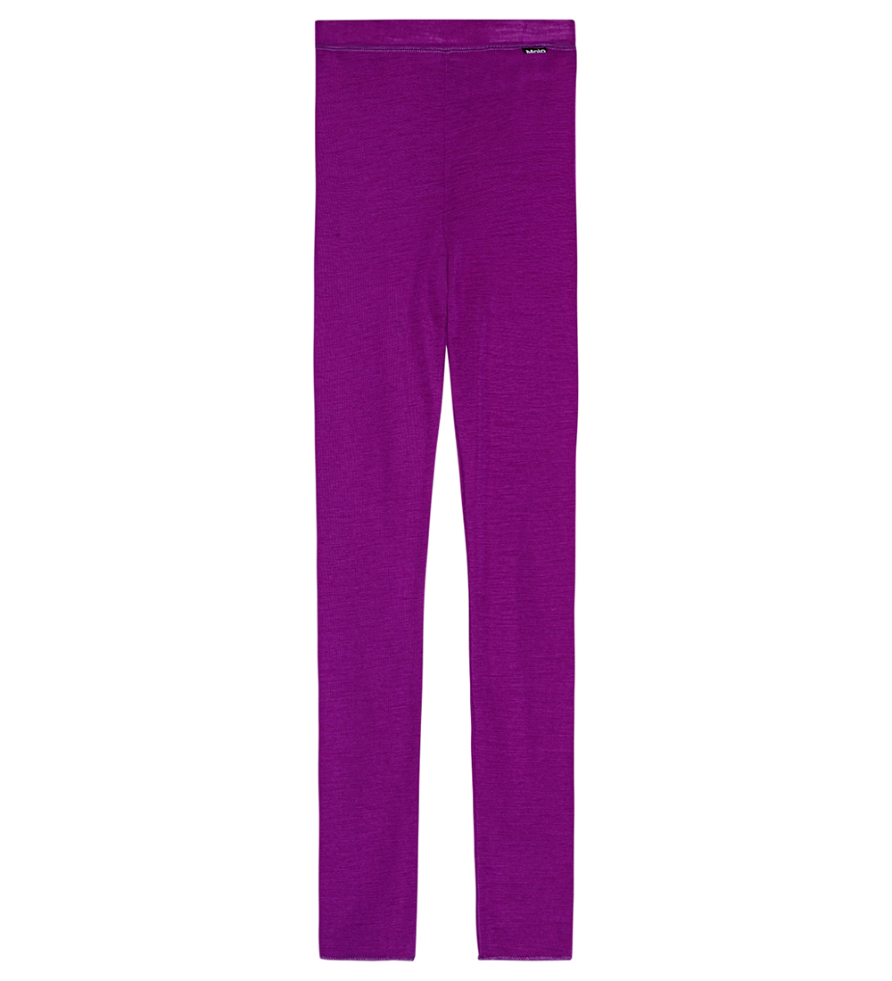 Molo Leggings - Wool - Nadine Wool - Warm Purple